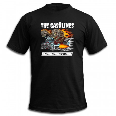 The Gasölines "Cannonball" T-shirt