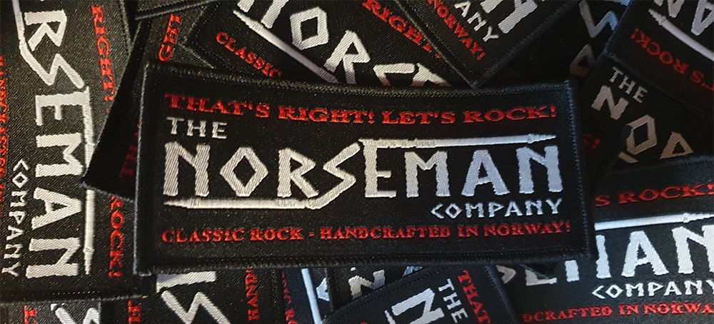 The Norseman Company Woven wool sew-on patches (10,4 × 5cm)