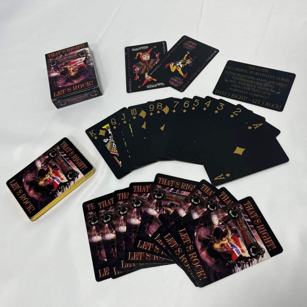 sweet rock´n´roll playing cards! 